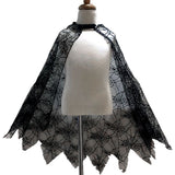 Halloween Cobweb Cloak Children Cosplay Costume Masquerade Performance Costume Spider Cloak