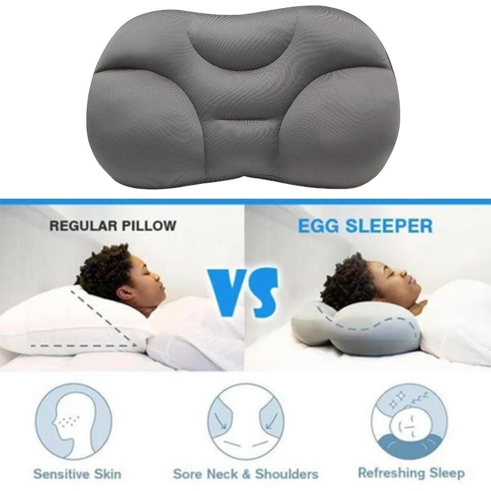 All Round Sleep Pillow Ergonomically Designed Free Shipping Deep Sleep Soft Neck Pillow