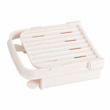 Toast Grater Adjustable Bread Cutter Foldable Bread Cutting Tool Plastic Loaf Grater - 45-Degree Angle