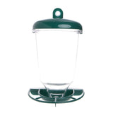 Transparent Bird Feeder Automatic Plastic Bird Feeder with Suction Cups - Rear View