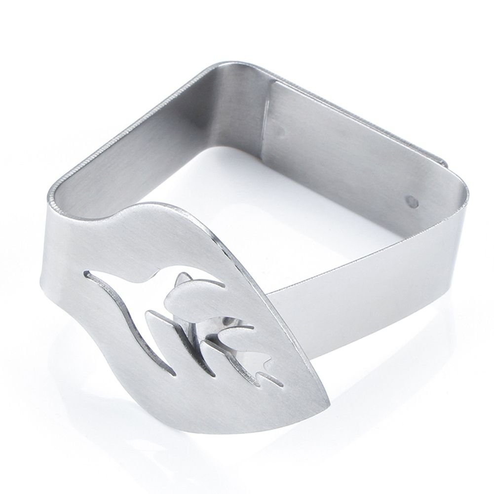 4PCS Stainless Steel Table Cloth Clips Adjustable Table Cover Clamps Table Cloth Holders for Home Picnic Party Wedding Outdoor and Indoor