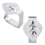 4PCS Stainless Steel Table Cloth Clips Adjustable Table Cover Clamps Table Cloth Holders for Home Picnic Party Wedding Outdoor and Indoor - 45-Degree Angle