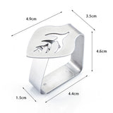 4PCS Stainless Steel Table Cloth Clips Adjustable Table Cover Clamps Table Cloth Holders for Home Picnic Party Wedding Outdoor and Indoor