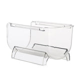Clear Wine Bottle Organizers Stackable Plastic Wine Rack Holder for Kitchen Countertops Pantry Fridge