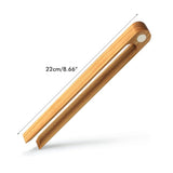Magnetic Bamboo Toaster Tongs Kitchen Toast Tongs for Cooking Natural Bamboo Kitchen Utensils - Front View