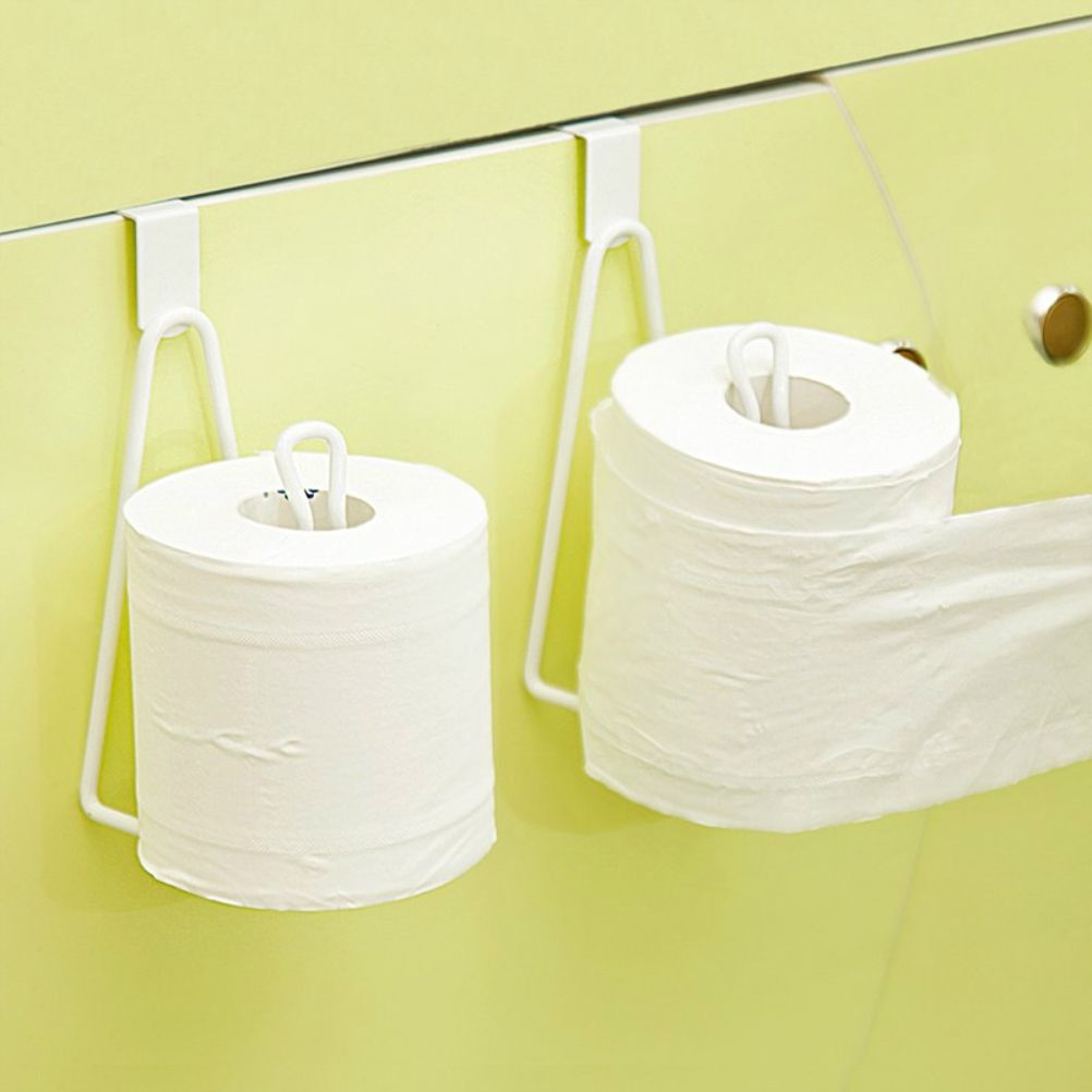 Metal Toilet Paper Holder Stand Tank Toilet Tissue Roll Paper Holder Stand for Bathroom Storage and Organization