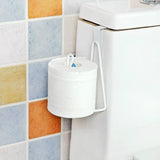 Metal Toilet Paper Holder Stand Tank Toilet Tissue Roll Paper Holder Stand for Bathroom Storage and Organization