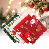Christmas Cotton Fabric Patchwork Quilted Fabric for Dress Making Shirts Clothes Sewing Patchwork DIY Crafts