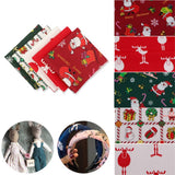 Christmas Cotton Fabric Patchwork Quilted Fabric for Dress Making Shirts Clothes Sewing Patchwork DIY Crafts