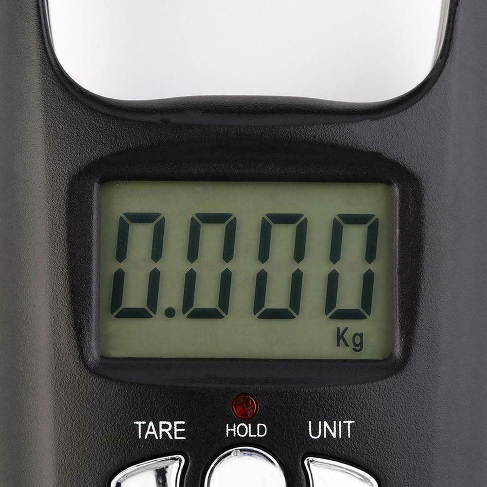 50kg Portable Fishing Digital Weight Scale Electronic Scale Pocket Hanging Hook Luggage Scale for Home Outdoor