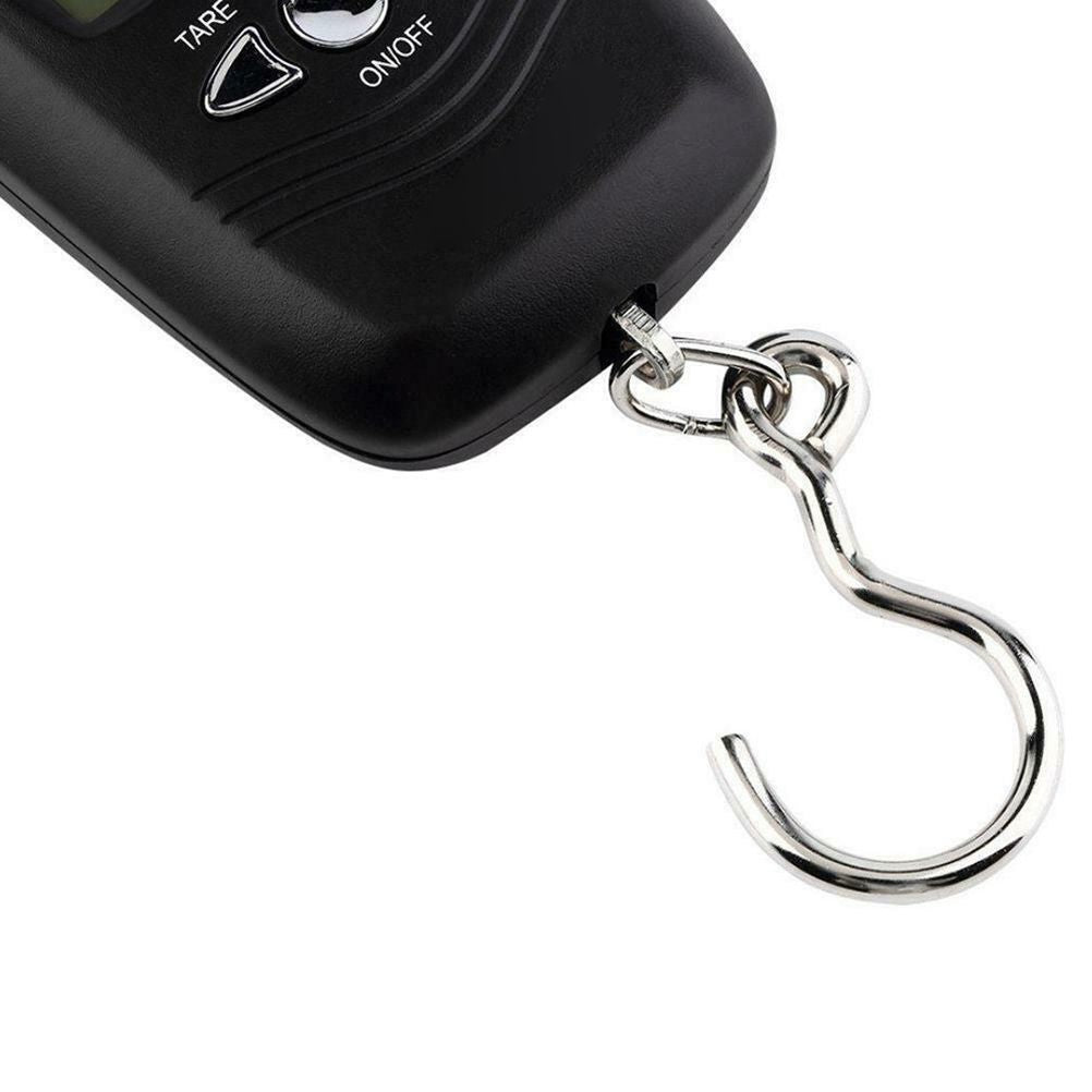 50kg Portable Fishing Digital Weight Scale Electronic Scale Pocket Hanging Hook Luggage Scale for Home Outdoor