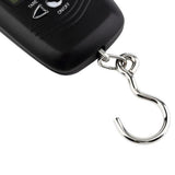 50kg Portable Fishing Digital Weight Scale Electronic Scale Pocket Hanging Hook Luggage Scale for Home Outdoor - 45-Degree Angle