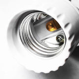 360° Detected Dimmable Infrared Human Body Sensor Lamp Socket Lamp Bulb Adapter - Top-Down View