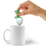 Dinosaurs Shaped Tea Filter Silicone Tea Infuser Heat Resistant Lovely Baby Dinosaurs Shaped Tea Infuser Tea Strainer
