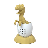 Dinosaurs Shaped Tea Filter Silicone Tea Infuser Heat Resistant Lovely Baby Dinosaurs Shaped Tea Infuser Tea Strainer
