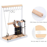 Wooden Jewelry Stand Multifunctional Jewelry Organizer Jewelry Display Stand