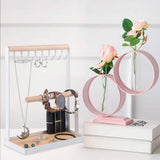 Wooden Jewelry Stand Multifunctional Jewelry Organizer Jewelry Display Stand