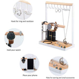 Wooden Jewelry Stand Multifunctional Jewelry Organizer Jewelry Display Stand