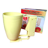 Plastic Donut Maker Manual Doughnut Tool DIY Waffle Cake Donut Maker - Close-Up Angle