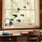 7pcs/Lot 3D Gothic Dragon Wall Sticker Inspired Dragon Wallpaper