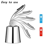 Stainless Steel Vacuum Sealed Wine Bottle Stopper Sealer Saver Preserver Champagne Closures Home Bar Tool