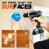Electric Drill Dust Cover Case Must Have Accessory Drill Dust Collector for Home - Side View
