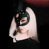 Women Sexy Rabbit Ears Mask Cute Bunny Long Ears Face Mask Halloween Masquerade Party Cosplay Costume Prop