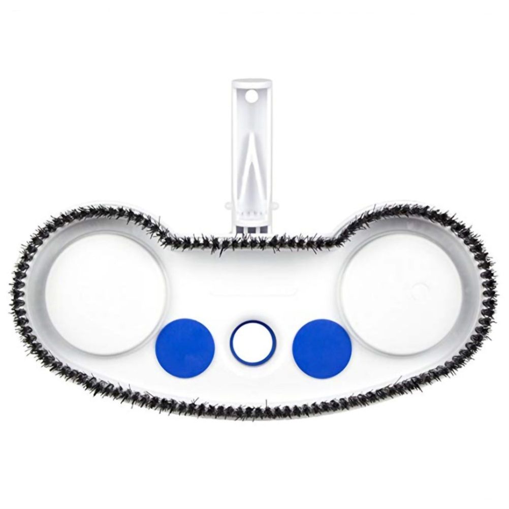 13inch Weighted Pool Vacuum Head with Nylon Bristles Swivel Hose Connection Cleaner for Swimming Pool