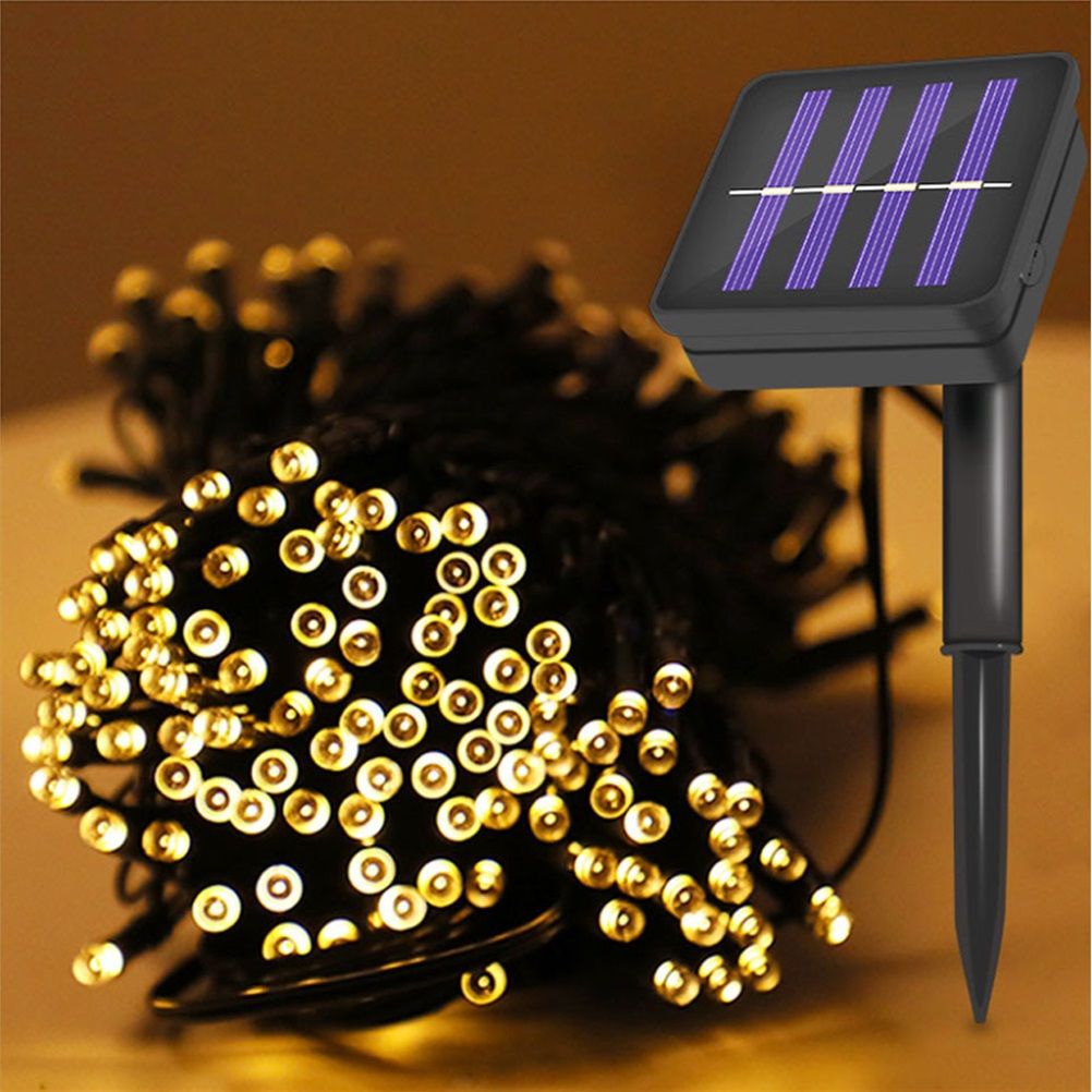22M 200LEDs Solar String Light Waterproof Solar String Lights Outdoor Garden Solar Light Chain Holiday Christmas Tree Garland