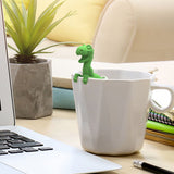 Dinosaur Shaped Tea Filter Silicone Tea Infuser Reusable Tea Bag Strainer