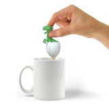 Dinosaur Shaped Tea Filter Silicone Tea Infuser Reusable Tea Bag Strainer