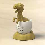 Dinosaur Shaped Tea Filter Silicone Tea Infuser Reusable Tea Bag Strainer