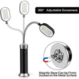 15LED Barbecue Lights 360° Adjustable Grill Lamp Portable Camping Light - Top-Down View