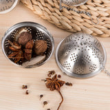 Stainless Steel Ball Tea Infuser Mesh Tea Filter Strainer with Hook for Loose Leaf Tea and Seasoning Spices - Extra Image