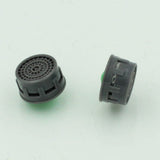 Faucet Replacement Part Faucet Aerator Insert Water Saving Flow Restrictor For Lavatory Faucet or Kithen Sink Tap - Top-Down View