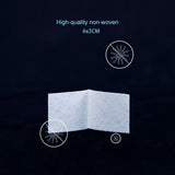100 Pcs 75% Alcohol Disinfectant Cotton Slices Wet Wipe for Outdoor Skin Cleaning Care - Side View