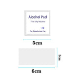 100 Pcs 75% Alcohol Disinfectant Cotton Slices Wet Wipe for Outdoor Skin Cleaning Care