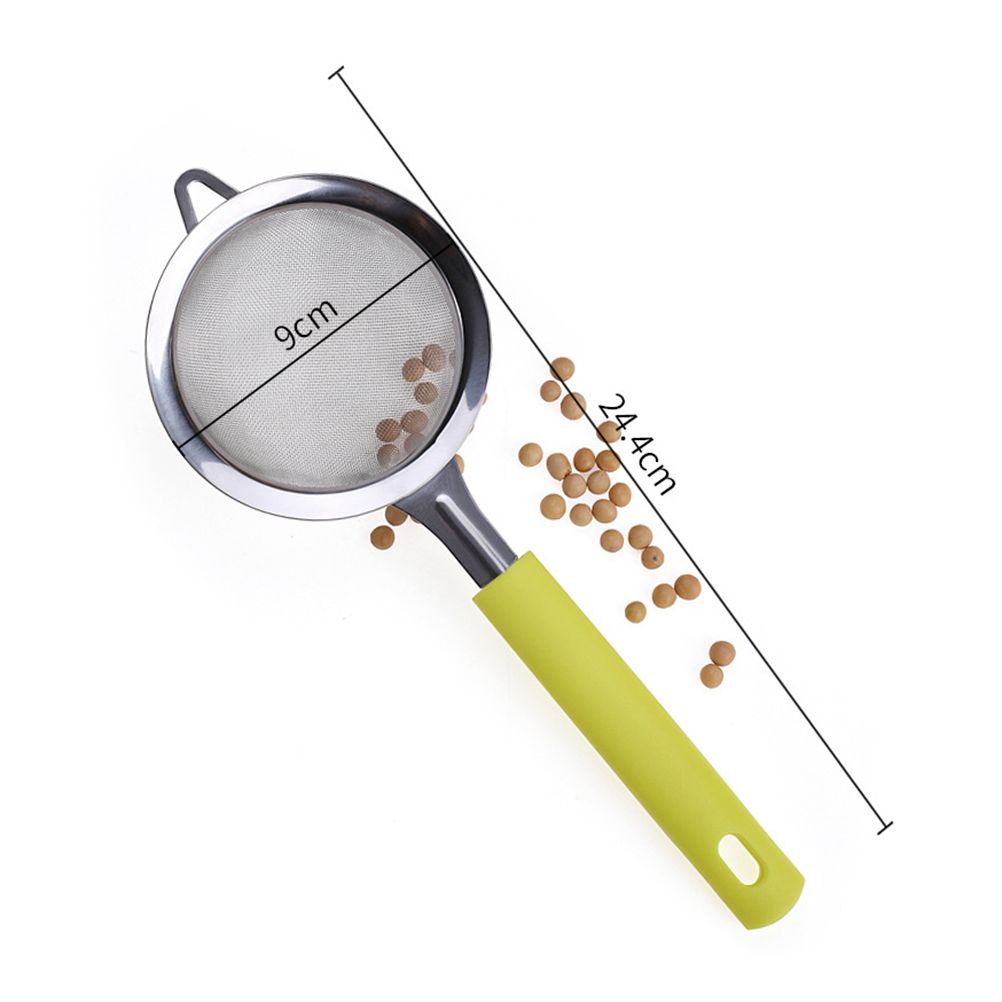Hand-held Flour Sieve Stainless Steel Wire Flour Sieve Kitchen Flour Filters