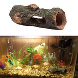 Resin Aquarium Ornament Hollow Trunk Fish Tank Tree Log Wood Landscape Fish Tank Decoration - Low Angle