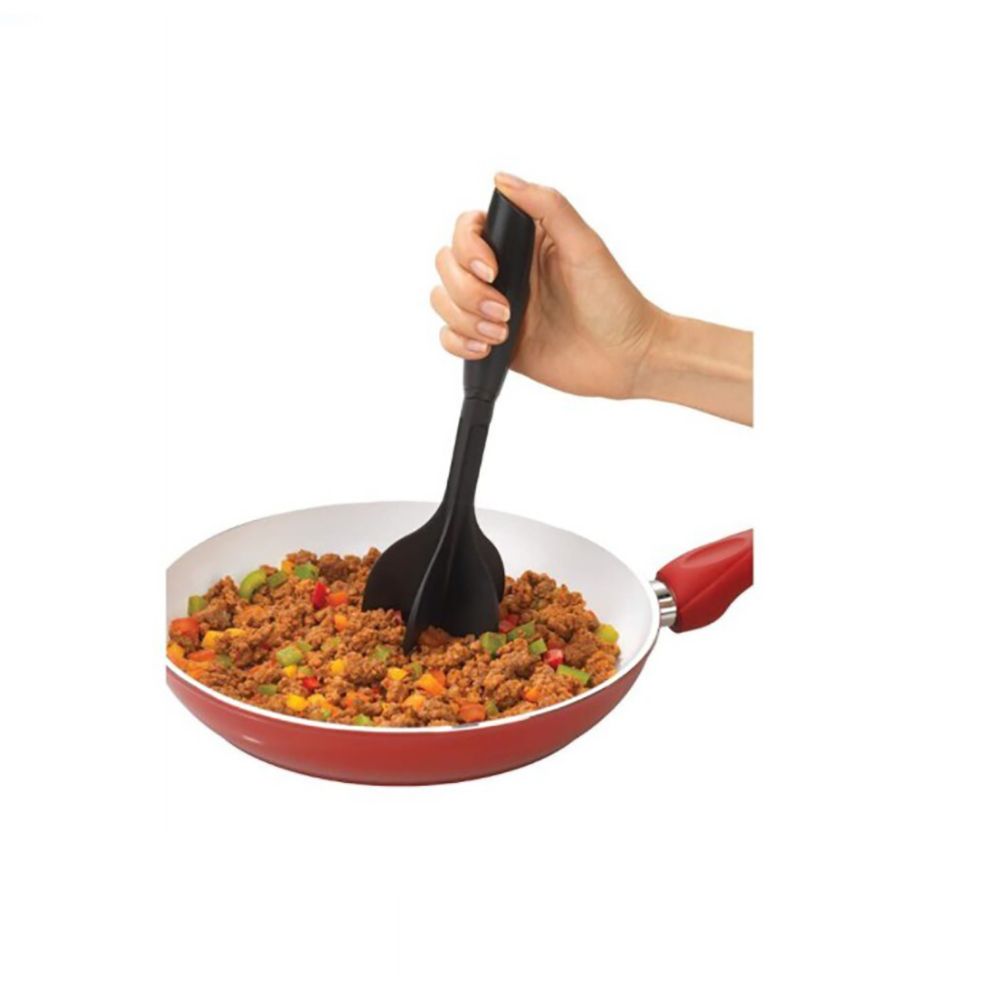 Meat Chopper Multifunctional Ground Beef Masher Burger Chopper Utensil Non Stick Cookware