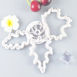 4PCS Fall Leaves Cutter Set Maple Leaf Cutter Set Washable Durable Christmas Leaf Cutting Mold