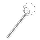 Stainless Steel Flour Coil Stirrer Flour Mixer Kitchen Blender Durable Lightweight Dough Whisk Flour Coil Mixer