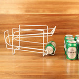 Double Layer Cans Storage Racks Cans Rolling Holder Refrigerator Beverage Rack