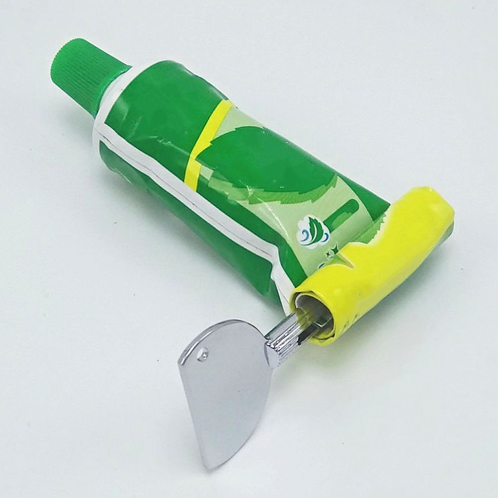 3PCS Toothpaste Squeezer Metal Aluminum Alloy Tube Toothpaste Roller Tube Wringer Dispenser for Beauty Silver