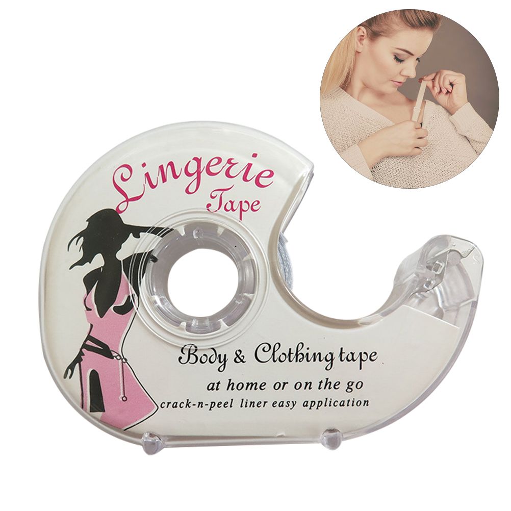 5M Transparent Double Sided Clothing Tape Invisible Nonslip Fixed Sticker