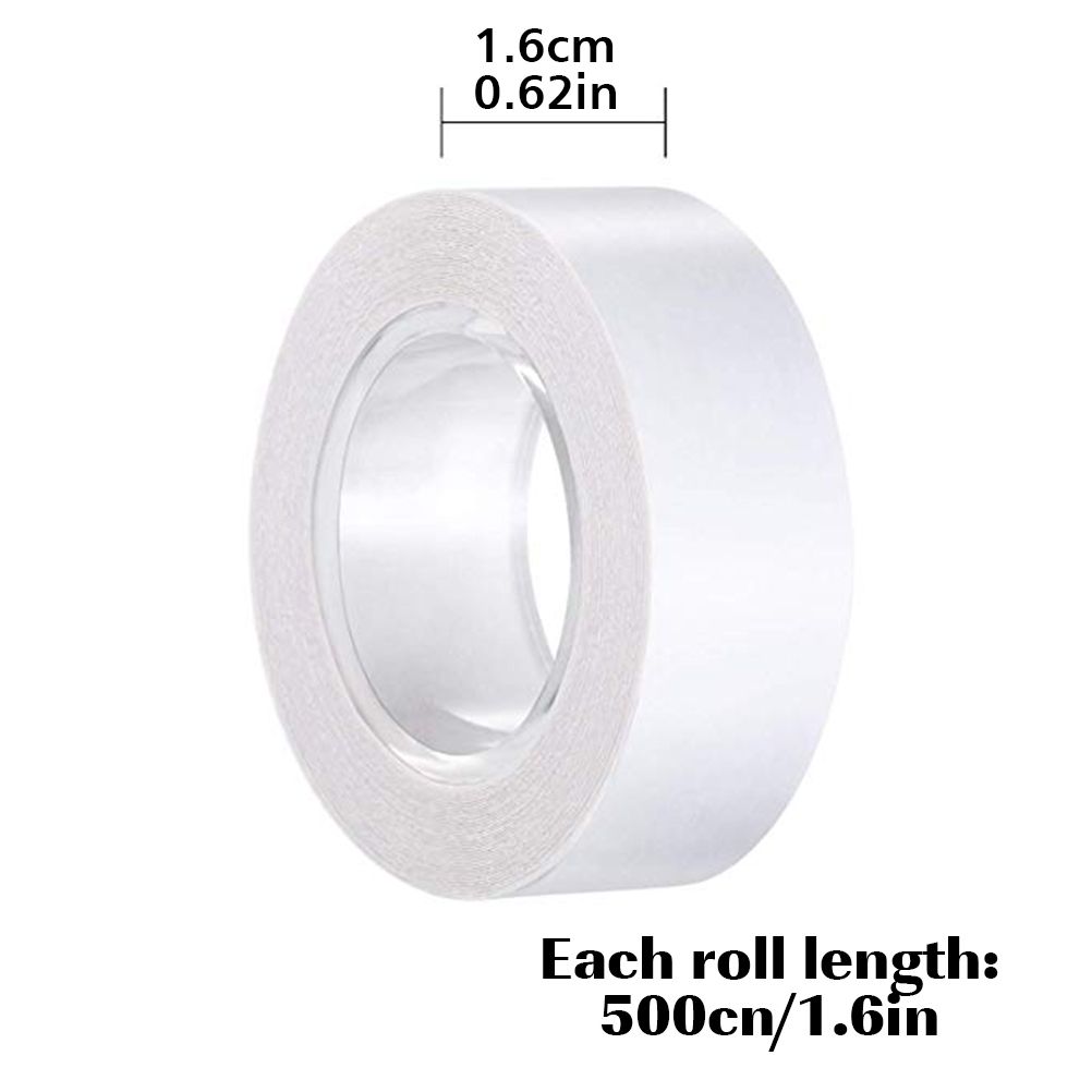 5M Transparent Double Sided Clothing Tape Invisible Nonslip Fixed Sticker