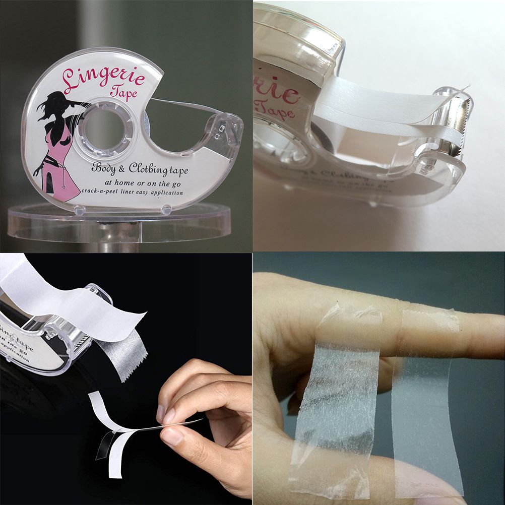 5M Transparent Double Sided Clothing Tape Invisible Nonslip Fixed Sticker