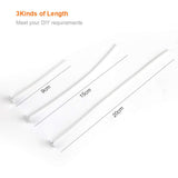 150PCS 9/15/20cm Candle Wick Cotton Thread Round Wick for Candle Wax