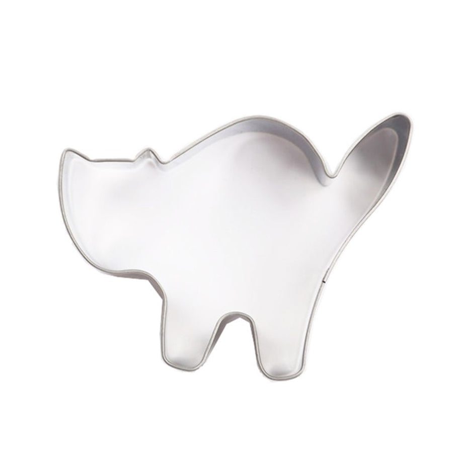 Halloween Cutter Molds Stainless Steel Cutters Cat Pumpkin Ghost Shaped Cutters Set