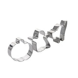 Halloween Cutter Molds Stainless Steel Cutters Cat Pumpkin Ghost Shaped Cutters Set - Extra Image